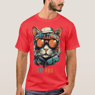 Cool Cat Dad T-shirt