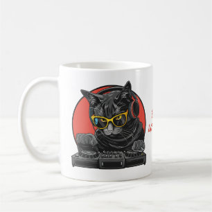 Cool Cat DJ Koffiemok