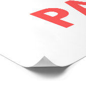 Cool Cat Dragen Bril Citaten Poster (Hoek)