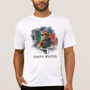 *~* Cool Cat DRUM Speler Percussionist AP91 T-shirt