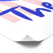 Cool Cat Enjoying the Summer Perfect Poster (Hoek)