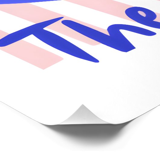 Cool Cat Enjoying the Summer Perfect Poster (Hoek)