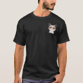 Cool Cat Feline Fine Graphic T-shirt (Voorkant)