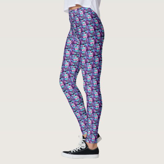 Cool Cat Gamer Leggings (Links)