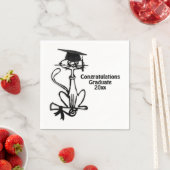 Cool Cat Gefeliciteerd Afstuderen Servetten (Insitu)