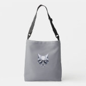 Cool Cat geometrische crossbody tas (Achterkant)