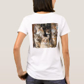 Cool Cat Graphic T-shirt | Perfect cadeau voor kat (Achterkant)