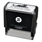 Cool Cat Hanging Out | Retouradres Zelfinktende Stempel (Product)