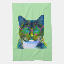 Cool Cat Kitchen Towel