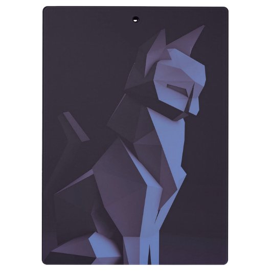 Cool Cat Lover Gift | Kat Lover-afbeelding Klembord (Achterkant)