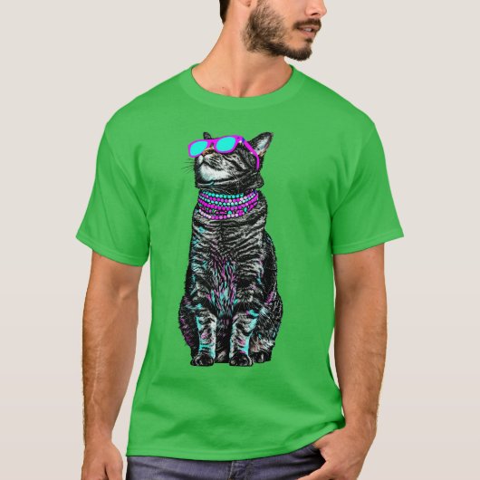 Cool Cat Ma T-shirt (Voorkant)