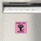 COOL CAT MAMA, CAT MOM MAGNETS MAGNEET (Insitu (Vaatwasser))