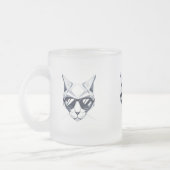 Cool Cat met zonnebril Mok - Uniek & Stijlvol (Links)