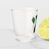 Cool Cat Mid Century Retro Shot Glas (Links)