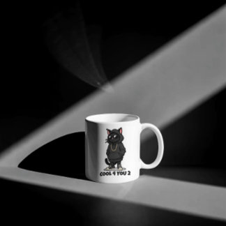 Cool Cat mug– Funny Streetwear Cat Design "Cool Koffiemok