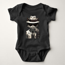 Cool Cat Noir: Soepele en mysterieuze kat Romper
