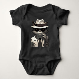 Cool Cat Noir: Suave en mysterieuze katachtige Romper