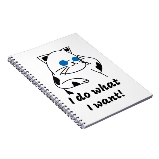 COOL CAT NOTITIEBOEK (Rechterzijde)