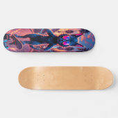 Cool Cat on Wheels Edition 1 Persoonlijk Skateboard (Horizontaal)