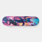 Cool Cat on Wheels Edition 2 Persoonlijk Skateboard (Horizontaal)