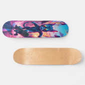Cool Cat on Wheels Edition 2 Persoonlijk Skateboard (Horizontaal)