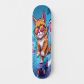 Cool Cat on Wheels Edition 3 Persoonlijk Skateboard (Voorkant)
