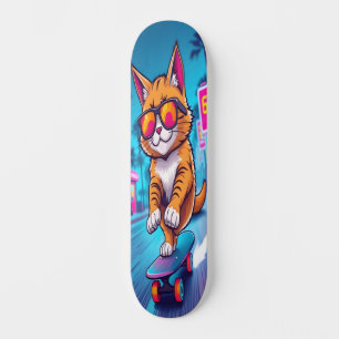Cool Cat on Wheels Edition 3 Persoonlijk Skateboard