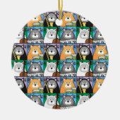 Cool Cat Ornament (Voorkant)