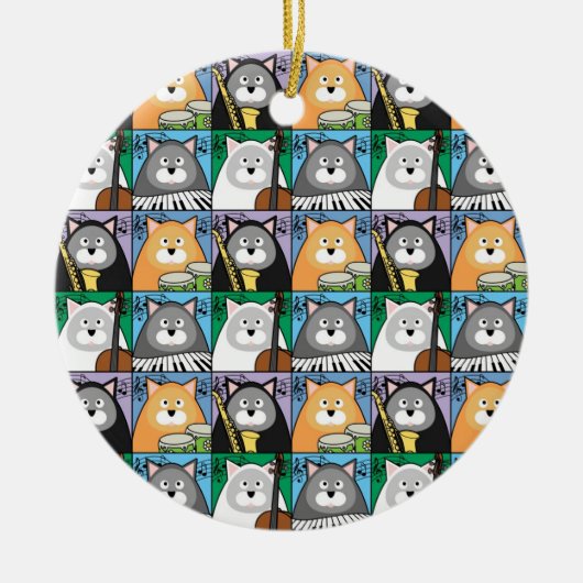 Cool Cat Ornament (Voorkant)