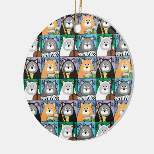 Cool Cat Ornament (Links)