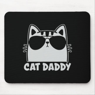 Cool Cat Papa Zonnige Grappige Kattenliefhebber Ca Muismat