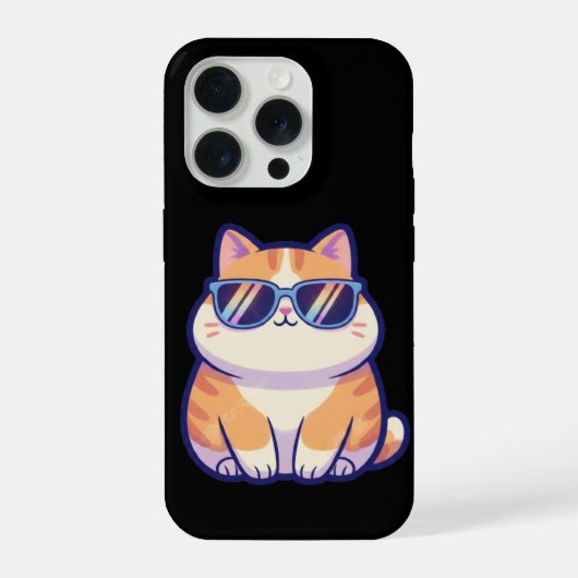 Cool Cat Phone Case – Stylish Protection with Atti iPhone Hoesje (Achterkant)