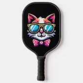 Cool Cat Pickleball Paddle – Quirky Sports Gear (Achterkant)