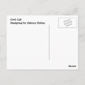 Cool Cat Post Card Briefkaart (Achterkant)