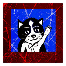 Cool Cat Print, Value Poster Paper (Matte)