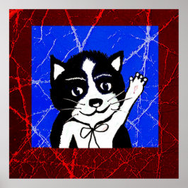 Cool Cat Print, Value Poster Paper (Matte)