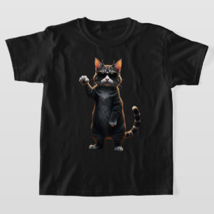 Cool Cat Rock Dancer T-shirt Grappig Dieren Muzi