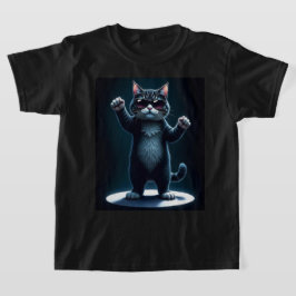 Cool Cat Rock Dancer T-shirt | Grappig Dierlijke M
