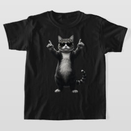 Cool Cat Rock Dancer T-shirt | Grappig Dierlijke M