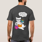 Cool Cat Self-Care Vibes T-shirt (Achterkant)