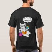 Cool Cat Self-Care Vibes T-shirt (Achterkant)