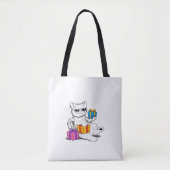 Cool Cat Self-Care Vibes Tote Bag (Voorkant)