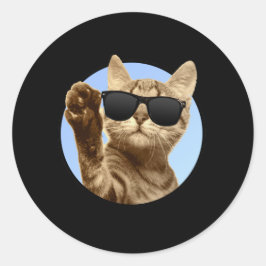 Cool Cat Sticker