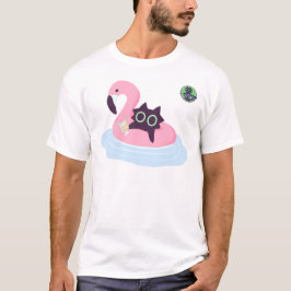 Cool Cat Summer - De Alaska Cat Cafe T-shirt