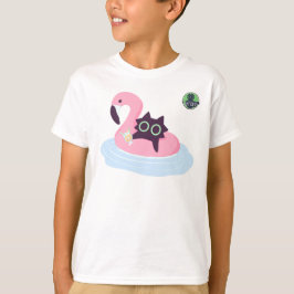 Cool Cat Summer - De Alaska Cat Cafe T-shirt