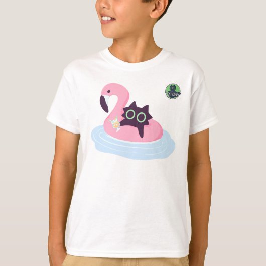 Cool Cat Summer - De Alaska Cat Cafe T-shirt (Voorkant)