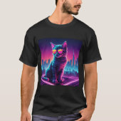 Cool Cat Sunglazen T-shirt (Voorkant)
