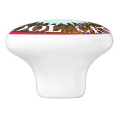 COOL CAT SURPRISE KERAMISCHE KNOP (Zijkant)