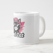 Cool Cat Swagger Grote Koffiekop (Voorkant rechts)