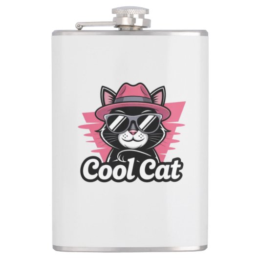 Cool Cat Swagger Heupfles (Voorkant)